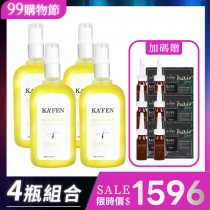 【4瓶組合】強健髮根滋養液120ml 【搭贈】頭皮精華液 15ml x6瓶